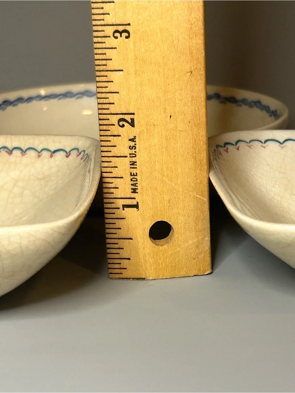 Lot Of 3 Marlborough Floral Dishes Vintage Rustic‎ Cottagecore Trinket Ceramic